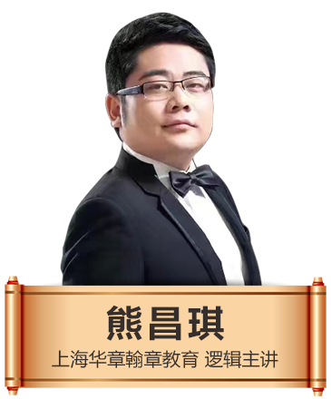 管理类联考逻辑资深讲师熊昌琪